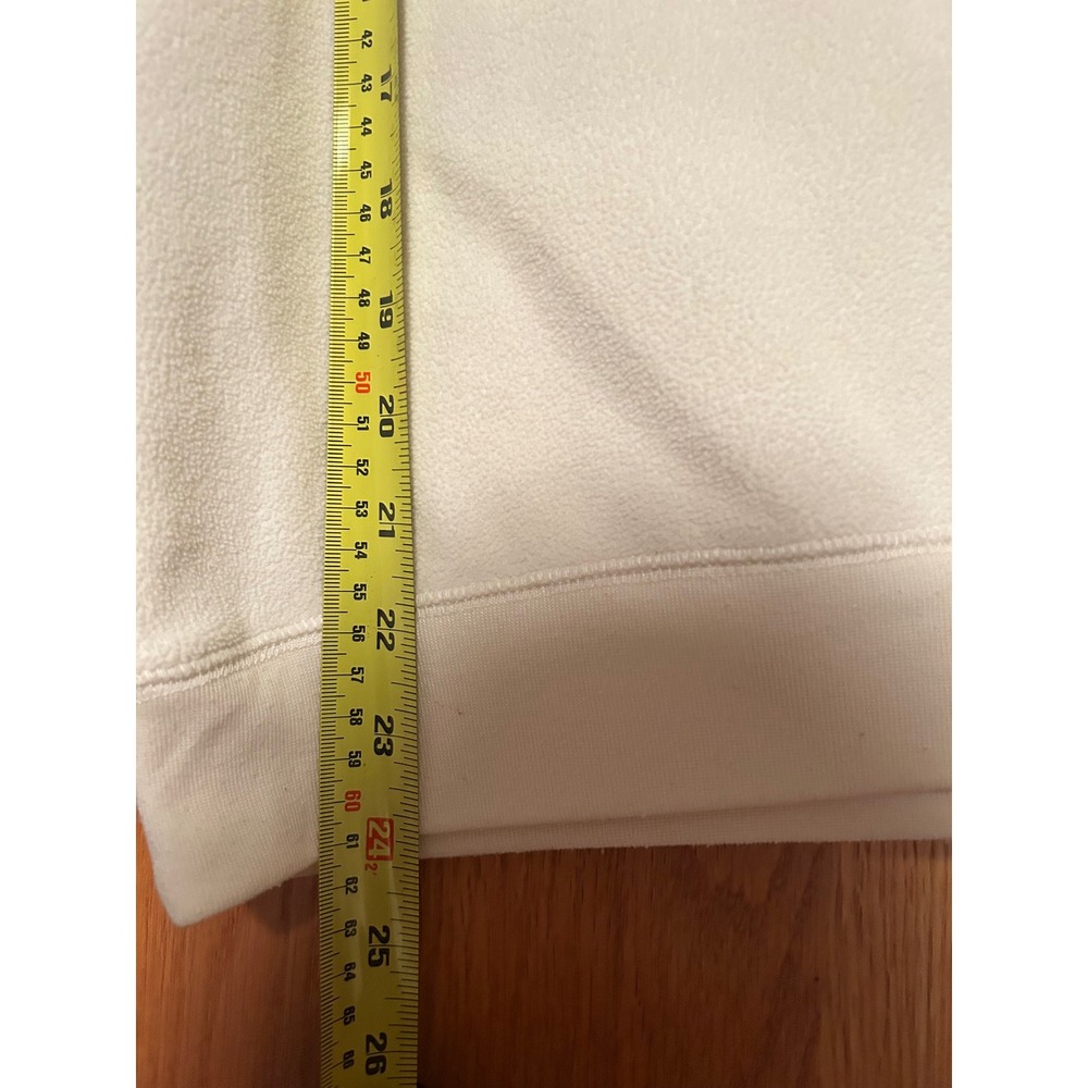 RARE Disney Winnie the Pooh Sweet As Honey Fleece Hoodie Cream Women's Sz Large - Picture 3 of 7